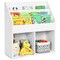 Costway Kids Wooden Bookshelf Bookcase Children Toy Storage Cabinet Organizer